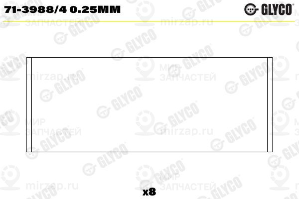 Запчасть GLYCO 7139884025MM
