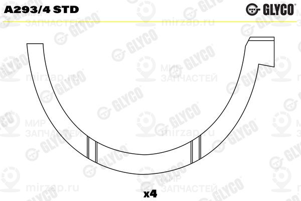 Запчасть GLYCO A2934STD