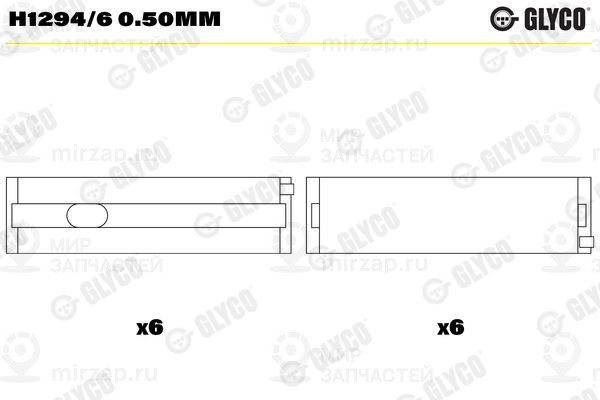 Запчасть GLYCO H12946050MM