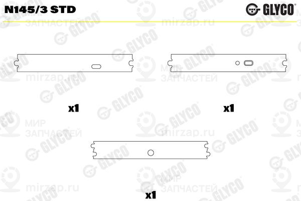 Запчасть GLYCO N1453STD
