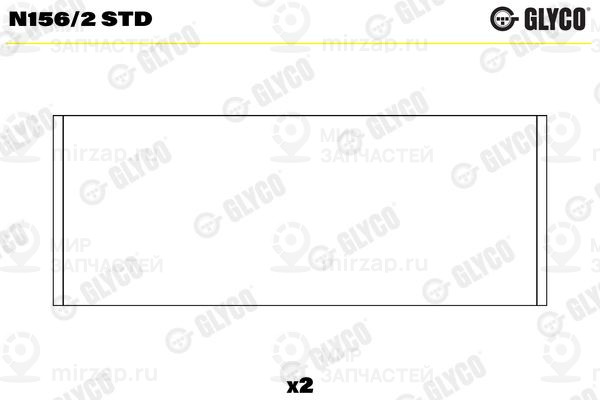 Подшипник распредвала GLYCO N1562STD