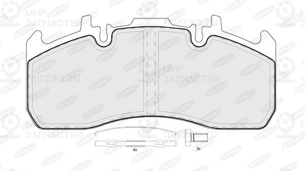 Запчасть BERAL BCV29173TK