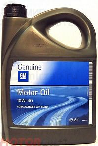 GM Motor Oil 10W-40 GM 1942046