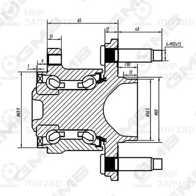 Запчасть GMB GH34860M