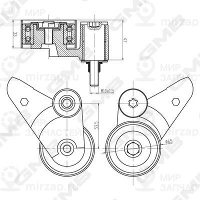 Запчасть GMB GTC0290
