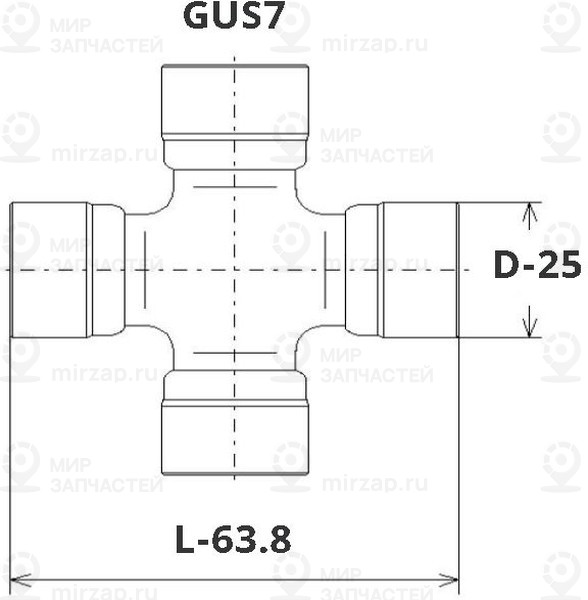 Запчасть GMB GUS7