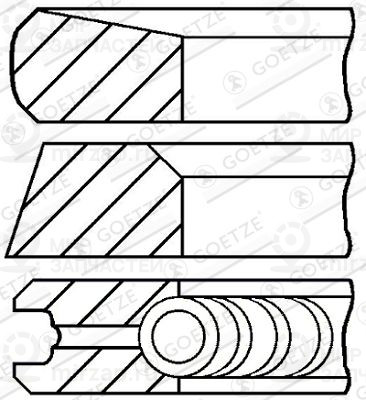 Запчасть GOETZE 0811350700