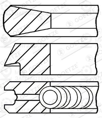 Запчасть GOETZE 0811440045