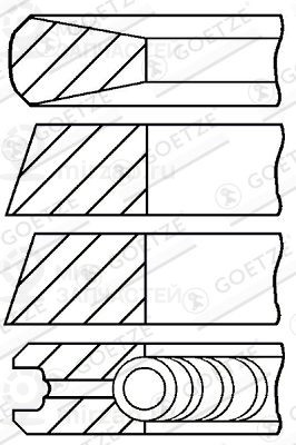 Запчасть GOETZE 0820780010