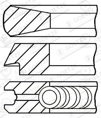 Запчасть GOETZE 0843110000