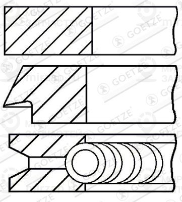 Запчасть GOETZE 0850210000
