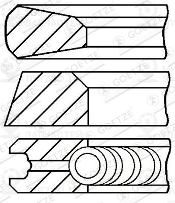 Запчасть GOETZE 0878482100