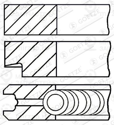 Запчасть GOETZE 0878660000