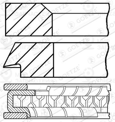Запчасть GOETZE 0884920050