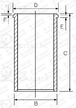 Запчасть GOETZE 1404013000