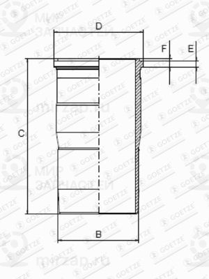 Запчасть GOETZE 1445119000