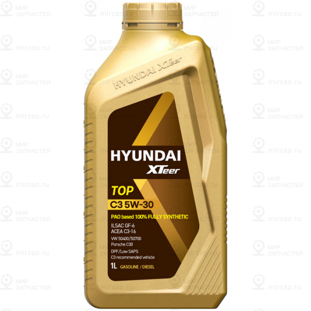 Масло Моторное 5W30 Hyundai Xteer 1Л Синтетика Top C3 Api Sp/ Gf-6 Haval HYUNDAI XTEER 1011105