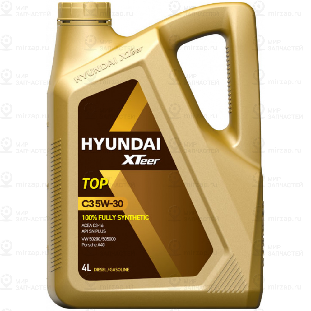 Масло Моторное 5W30 Hyundai Xteer 4Л Синтетика Top C3 Api Sp/ Gf-6 Haval HYUNDAI XTEER 1041105