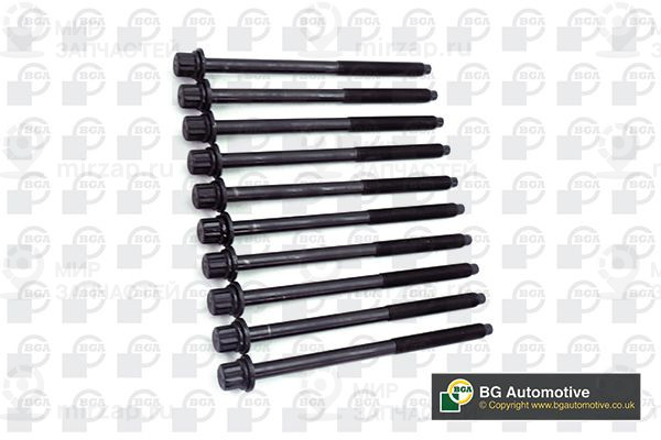 Комплект болтов головки цилидра BGA BK2354