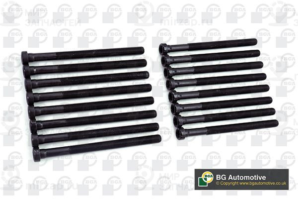 Комплект болтов головки цилидра BGA BK3369