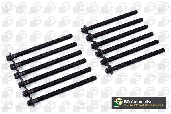 Комплект болтов головки цилидра BGA BK9600
