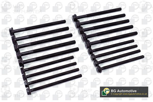 Комплект болтов головки цилидра BGA BK9602