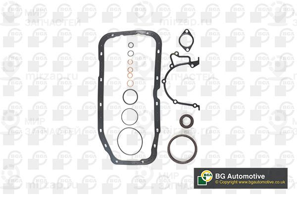 Комплект прокладок, блок-картер двигателя BGA CK5394