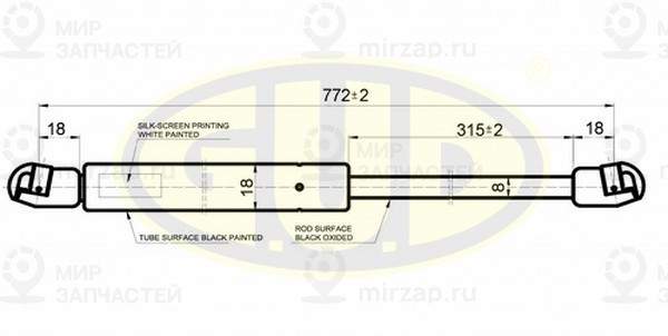 Запчасть G.U.D GGS010110