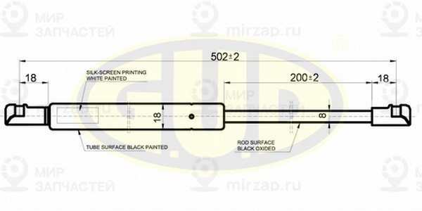 Запчасть G.U.D GGS020118