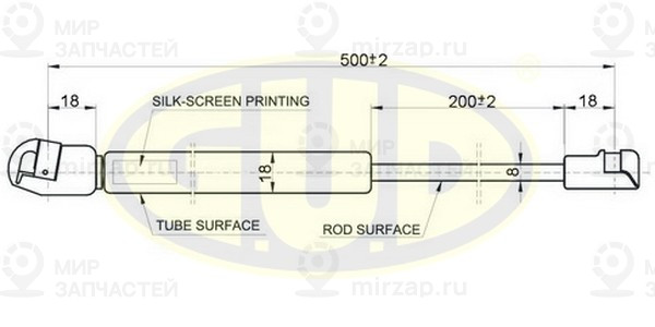 Запчасть G.U.D GGS020119