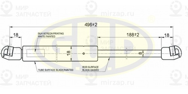 Запчасть G.U.D GGS020171