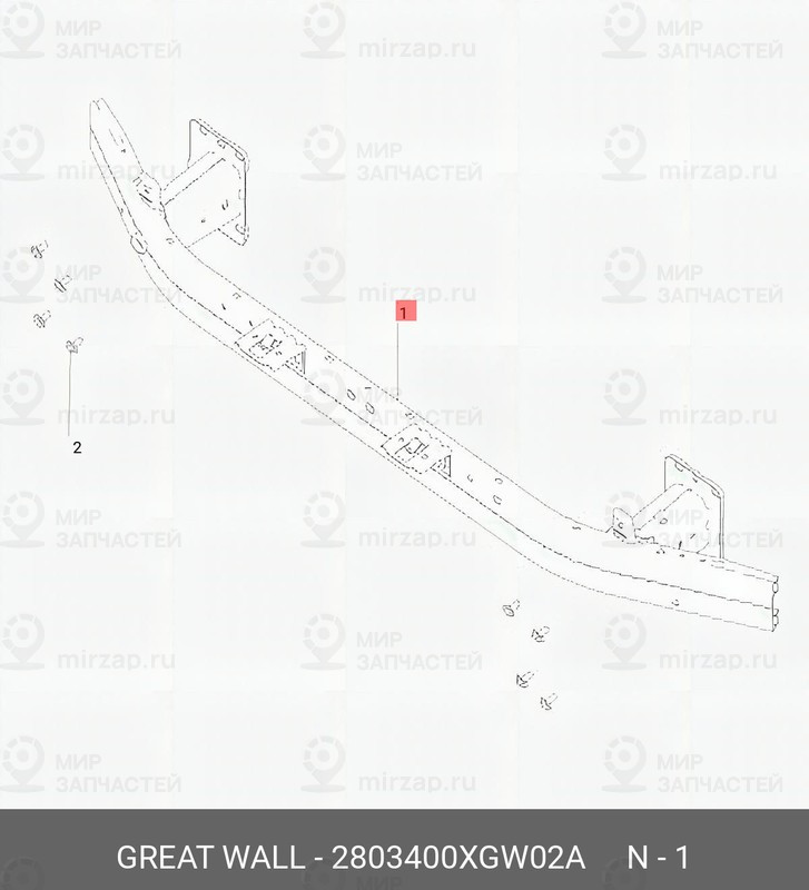 Запчасть HAVAL 2803400XGW02A