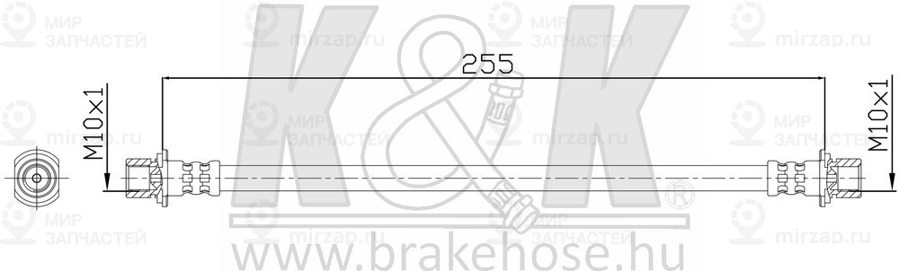 Запчасть K&K FT0585