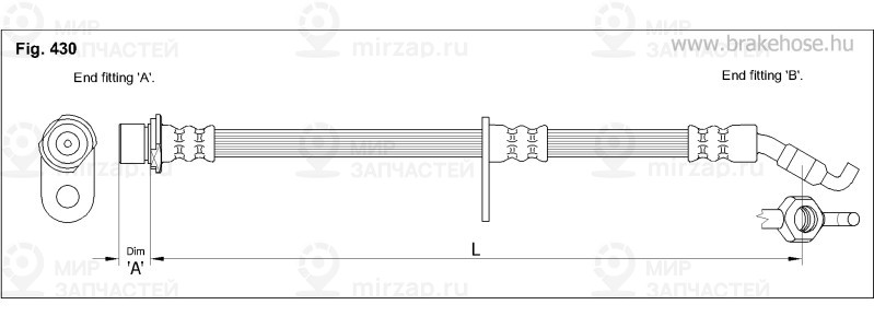 Запчасть K&K FT0768