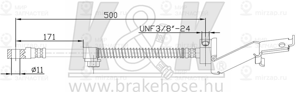 Запчасть K&K FT0817