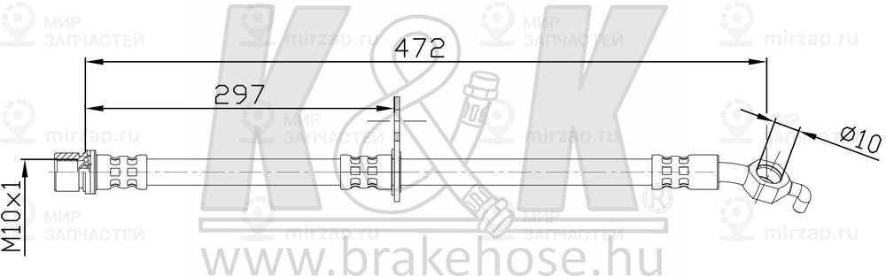 Запчасть K&K FT1422