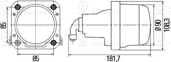 Запчасть HELLA 1BL009999041
