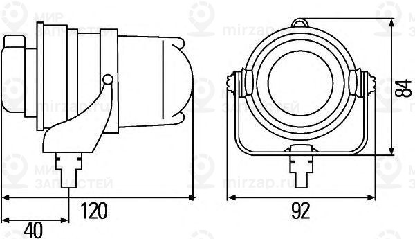 Запчасть HELLA 1F0008390001