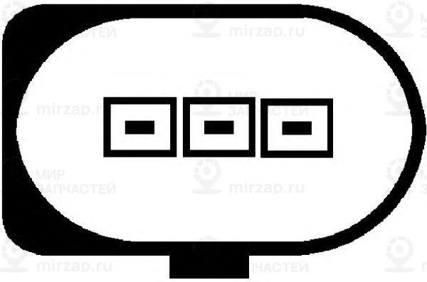 Запчасть HELLA 6PU009163491