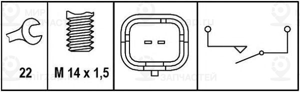 Запчасть HELLA 6ZF008621331