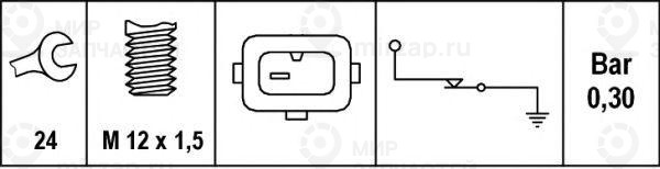 Запчасть HELLA 6ZL006097001