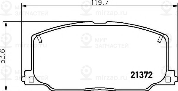 Запчасть HELLA 8DB355005771