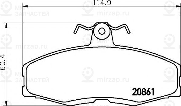Запчасть HELLA 8DB355005941