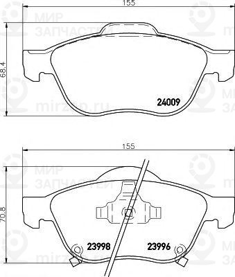 Запчасть HELLA 8DB355011041