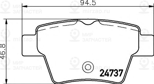 Запчасть HELLA 8DB355013851