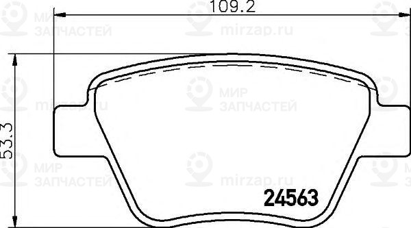 Запчасть HELLA 8DB355014021