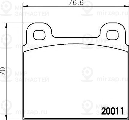 Запчасть HELLA 8DB355017451