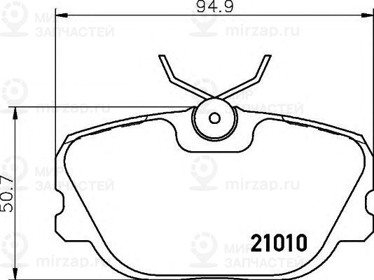 Запчасть HELLA 8DB355017941
