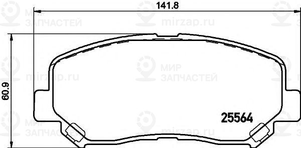 Запчасть HELLA 8DB355020511