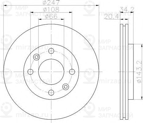 Запчасть HELLA 8DD355101801